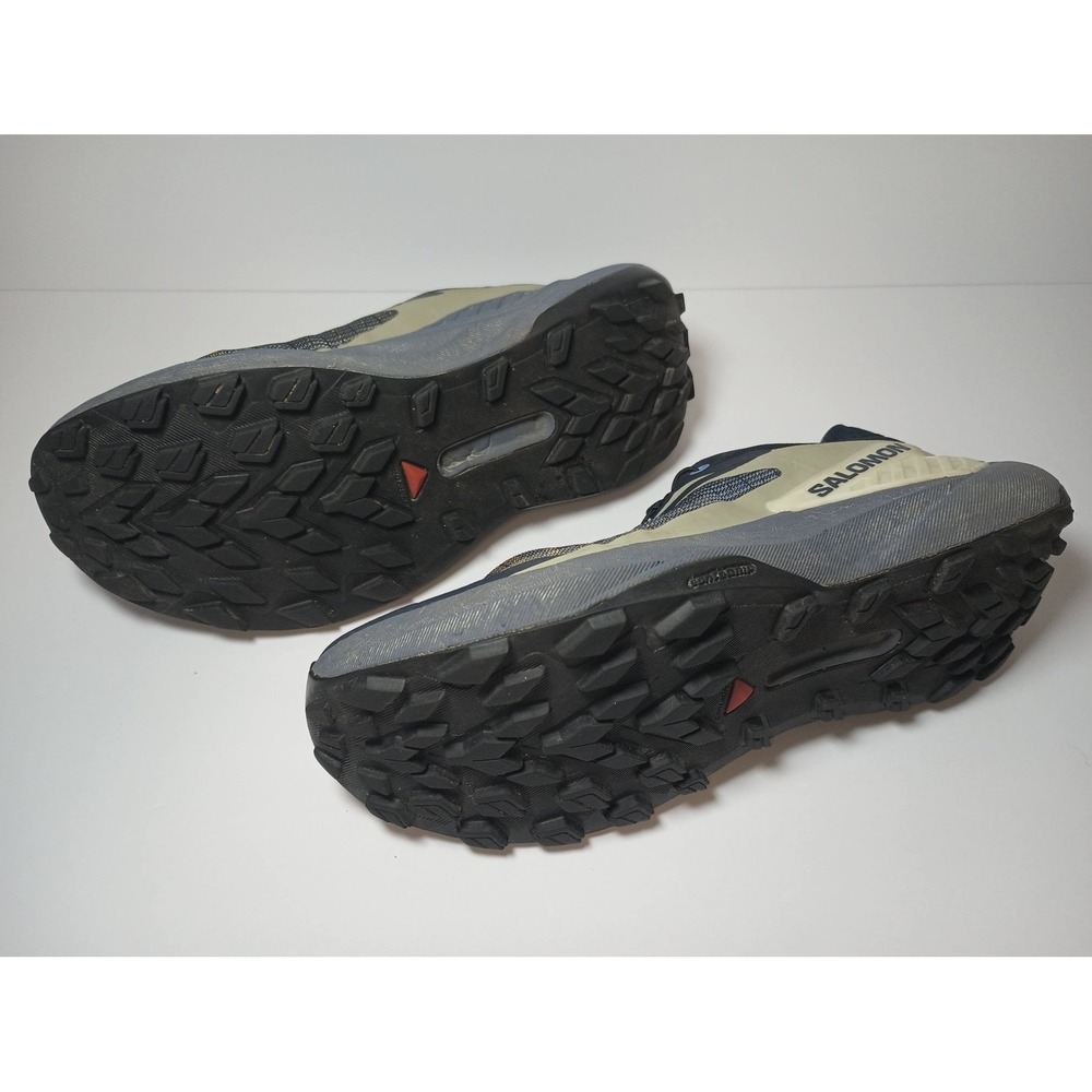Salomon Genesis Trail Running Shoes Black Olive Matryx 474432 Womens 7.5 - Picture 3 of 6